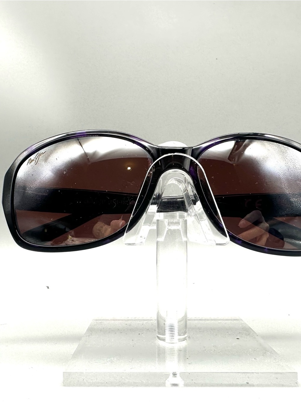 Maui Jim Koki Beach MJ433-28T Purple Tortoise Polarized Sunglasses MauiRose 56mm